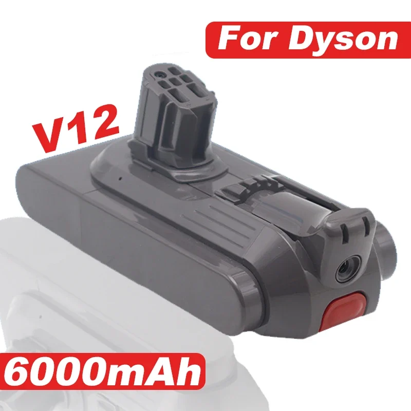 25.2V 6.0Ah Battery for Dyson V12 Batteries Compatible Models SV20, SV30, SV35, SV46 Vacuum Cleaner Batteries 7s1p Lithium Ion