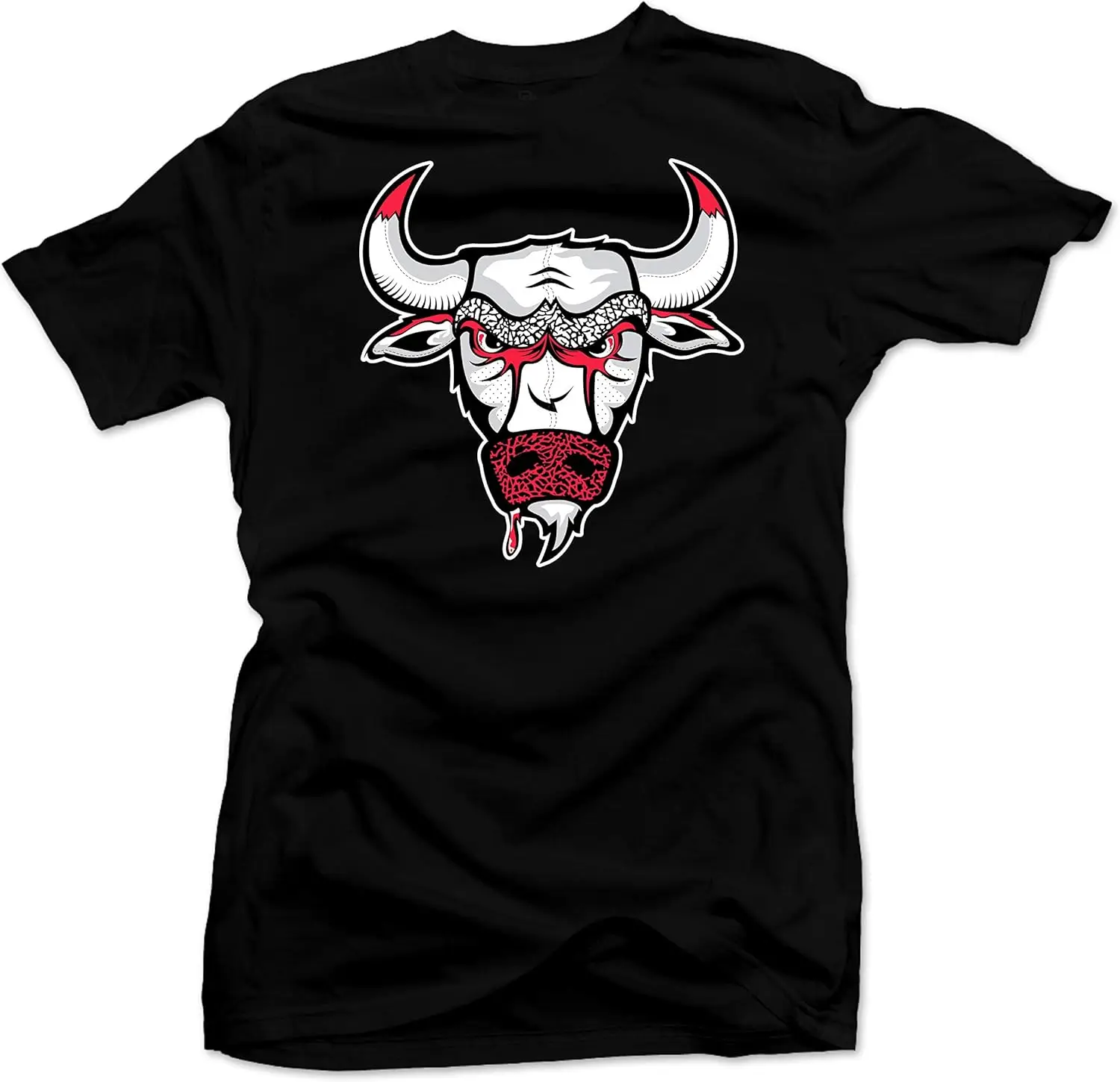 PEACE Shirt to Match  12 Bulls, 11 Concord, 9 Dream It Do It, 6 Infrared - Black, Red, White - Unisex-Adults