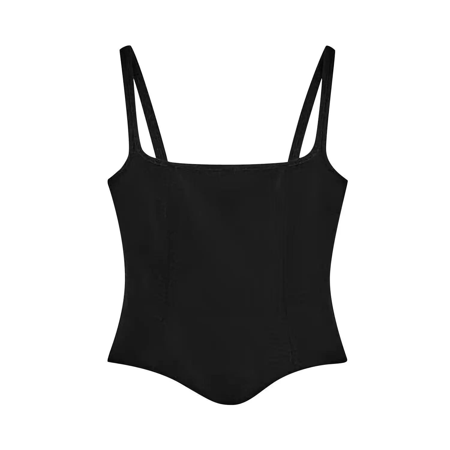 Spring 2026 Fashionable Stretchy Bra-Style Top European American Style Tight-Fitting Top for Women