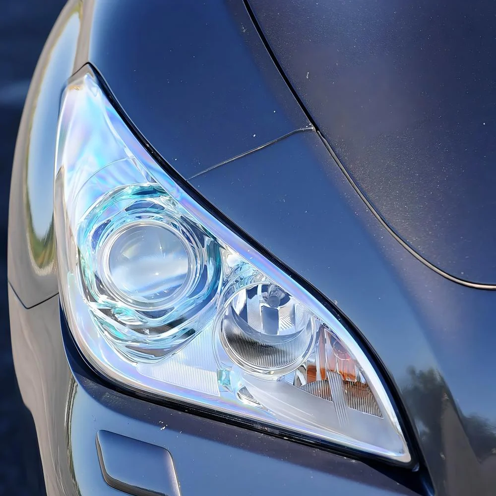 Car Front Lights Cover For Infiniti M Series M25 M35 M37 2011 2012 Glass Headlight Case Headlight Lens Cover Car accessories 4