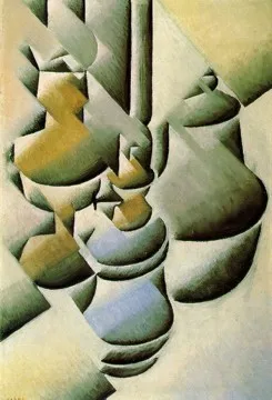 100% handmade high quality Abstract Oil Painting Reproduction on Linen Canvas Wall Art,Factory at Horta de Ebro by Pablo Picasso