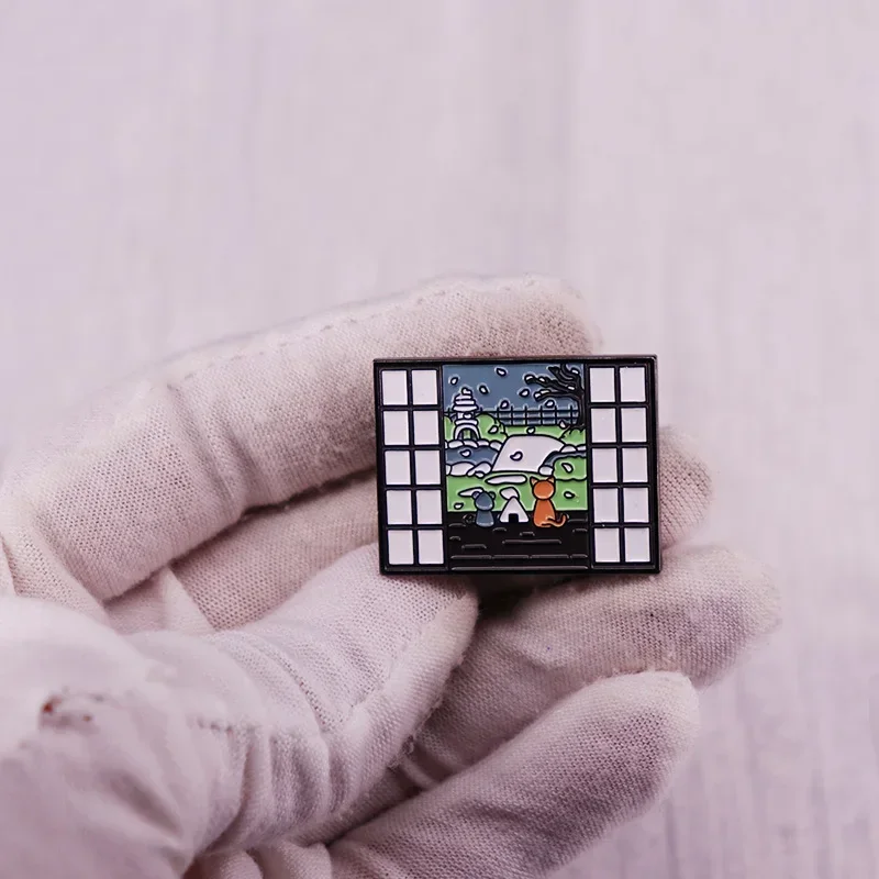 شارة القط بروش حيوان مضحك ، أنيمي الحلو ، لطيف #3