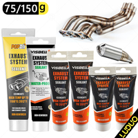 75/150g Metel Exhaust System Paste Car Pipes Repair Sealant High Temperature Pipe Glue Air Leaks Plugging Repair Adhesive Filler