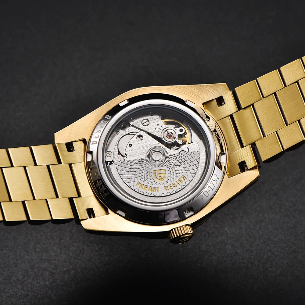 2026 New DD36 Men's Watches PAGANI DESIGN Luxury Automatic Mechanical Watch Men AR Sapphire Glass Business Blue Wristwatch Men ST16 Movt Clock Local Delivery gallery 5