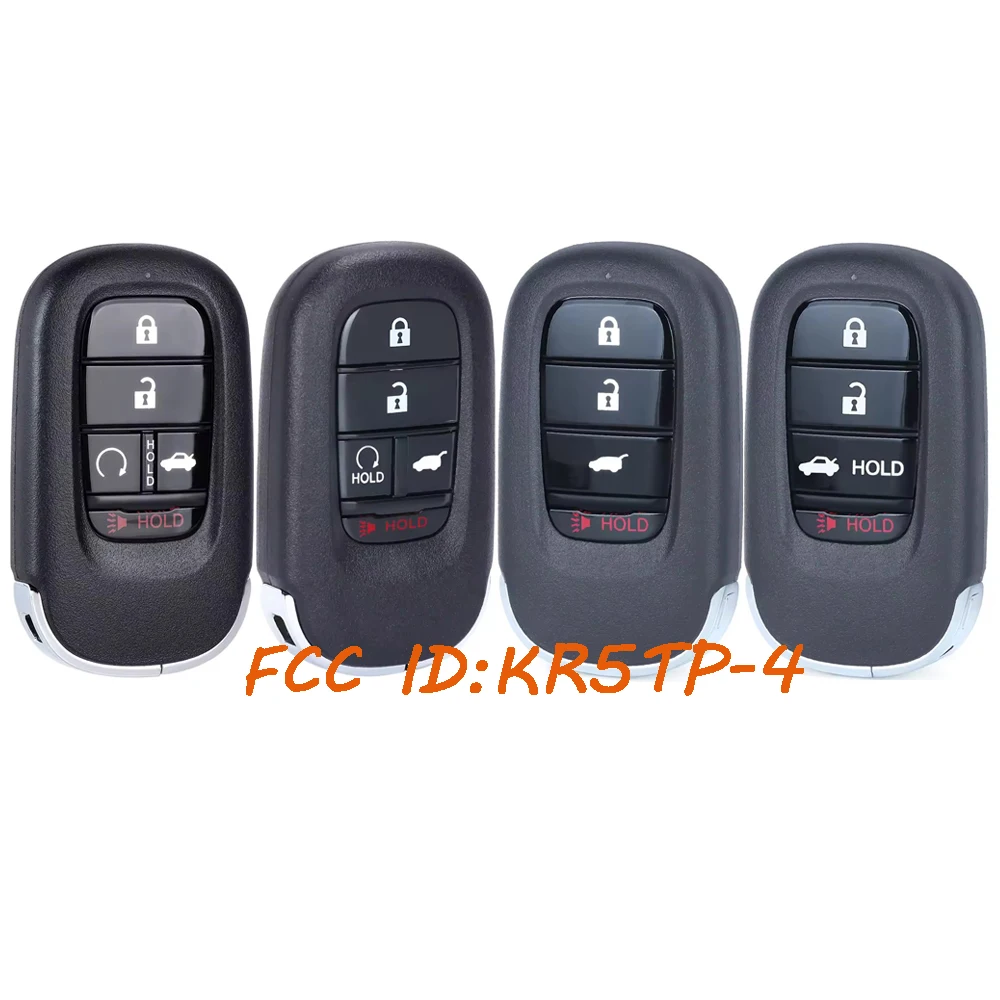 

KEYECU KR5TP-4 Smart AUTO дистанционный брелок для Honda Accord Pilot HR-V CR-V Civic 2022 2023 2024 2025 72147-3A0-A01 A3C0775510100