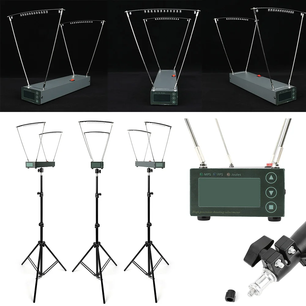 Archery Arrow Speed Measuring Instruments Tools 4-6500FPS Velocimetry Archery Slingshot Bullet Bow Arrow Shooting Playthings