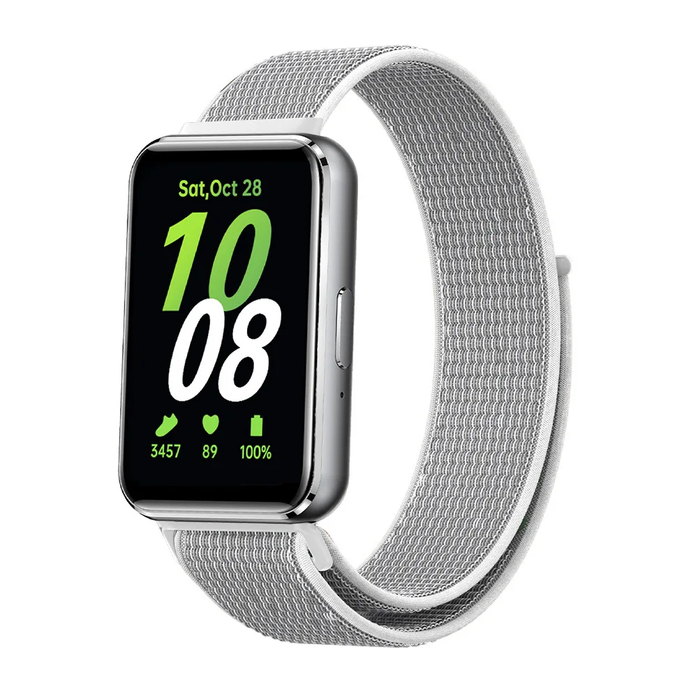 Nylon-Schlaufenarmband für Samsung Galaxy Fit 3 Smart-Armband, Ersatzarmband für Samsung Galaxy Fit 3, Zubehör für das Armband. – Detail 4
