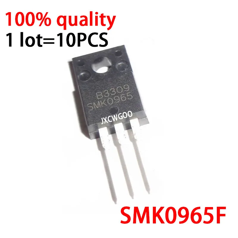 10PCS New original SMK0965F SMK0965 TO-220F MOSFET 9A650V