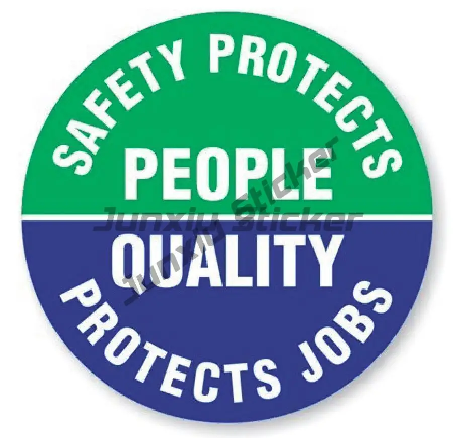 

Safety Protects People Safety Helmet Sticker Decal