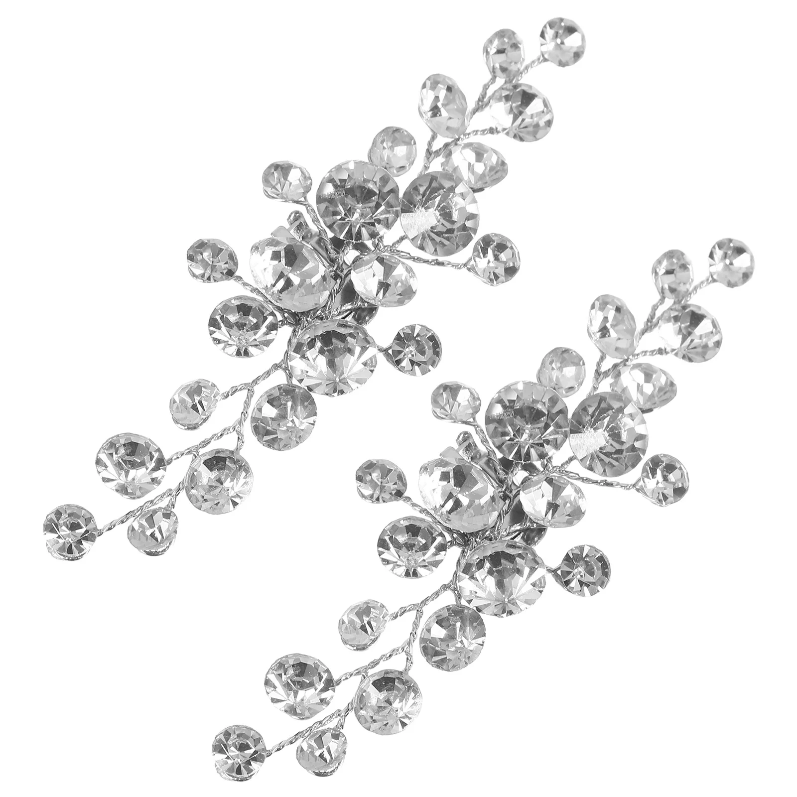 

1Pair Rhinestone Shoe Clips Detachable Sparkling Buckle Decor For High Heels Flats Sandals Wedding Bridal Shoe Accessories