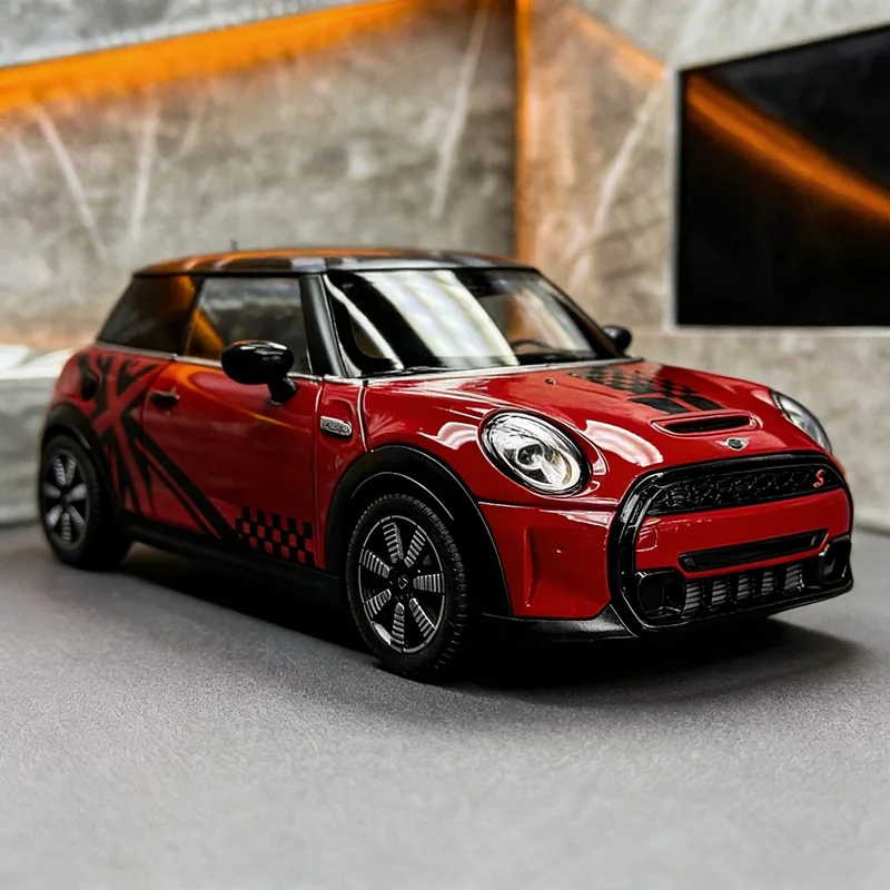 

Масштабная модель автомобиля Mini Countryman Cooper S F56 (1:18), литая под давлением, металлическая, классическая, коллекционная, симуляционная, для детей, подарок
