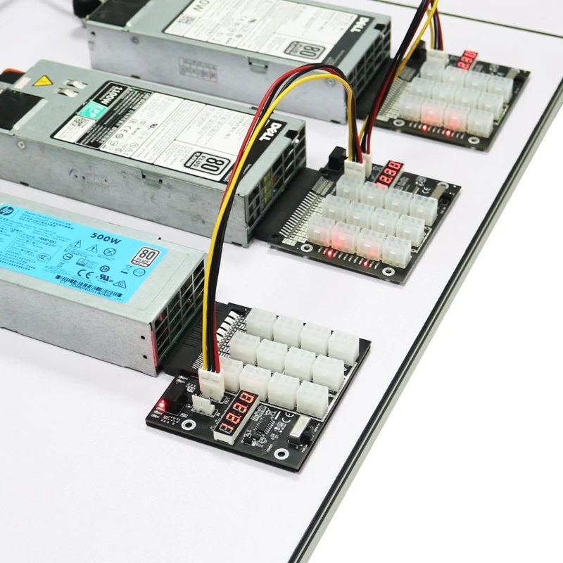 y1ub-mining-board-12-port-6pin-connector-led-display-12v-power-module-for-500w-800w-1400w-1600w-psu-for-gpu