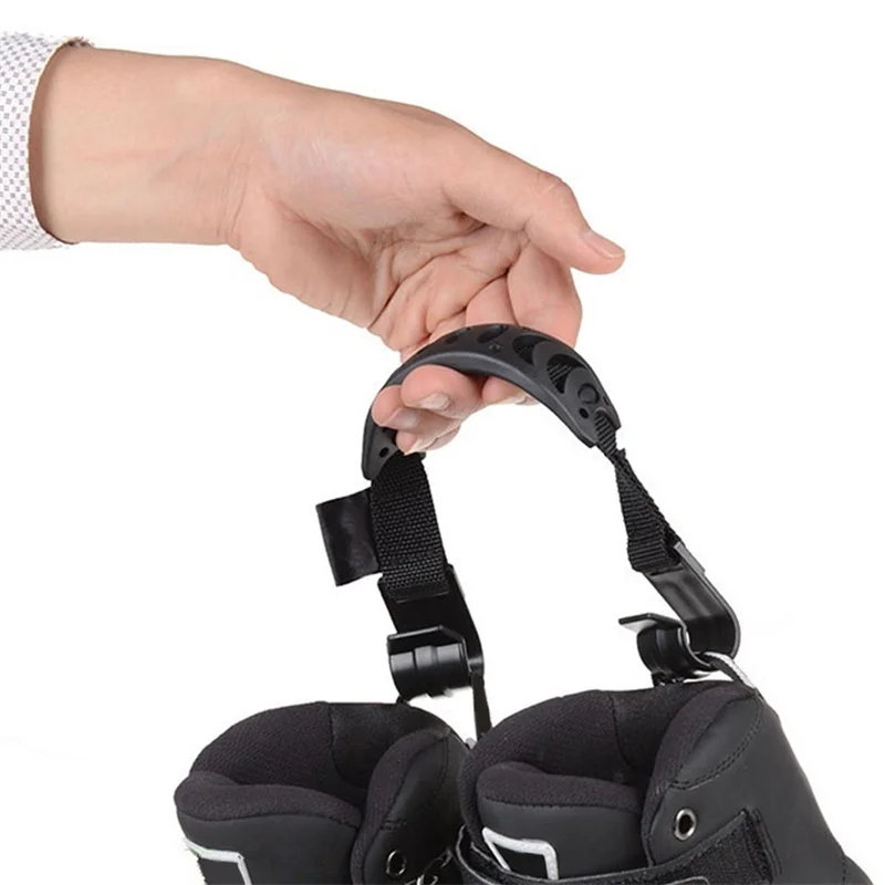 1 قطعة المحمولة مضمنة تزلج الأشرطة الرجال والنساء زلاجات ثلجية تحمل الأشرطة التزلج التمهيد حزام الشتاء معدات التزلج اكسسوارات #3