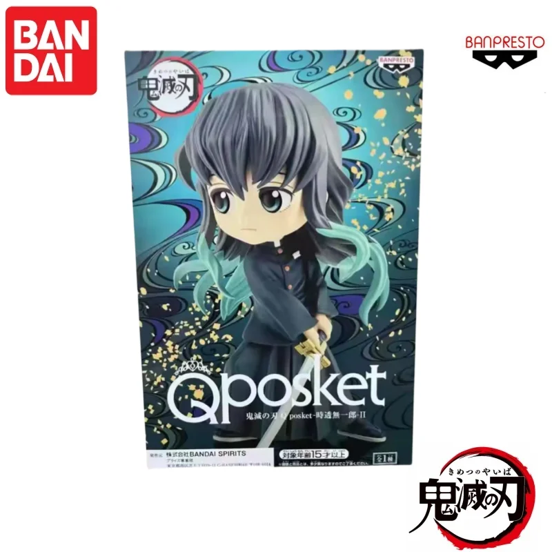 

Оригинал в наличии Bandai Banpresto Demon Slayer Q Posket Tokitou Muichirou персонажи аниме статические призы модель гаражного комплекта