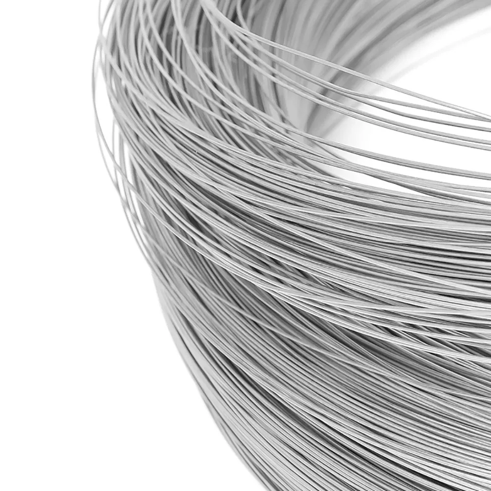 1/5/10Meter 0.2mm - 3mm 304 Stainless Steel Rope Single Bright Hard Wire Various Lengths