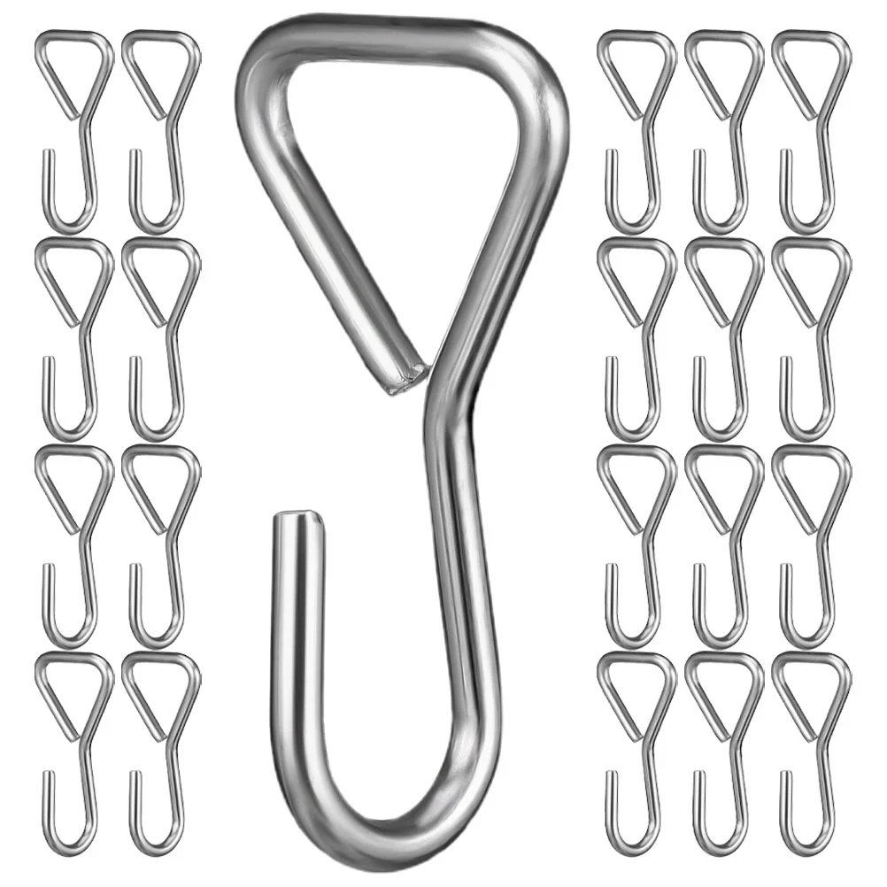 

50 Pcs Car Cushion Hook Stainless Steel Fixed Hooks Hanging Accessories for Women Interior Heavy Duty Small Your Metal Seat