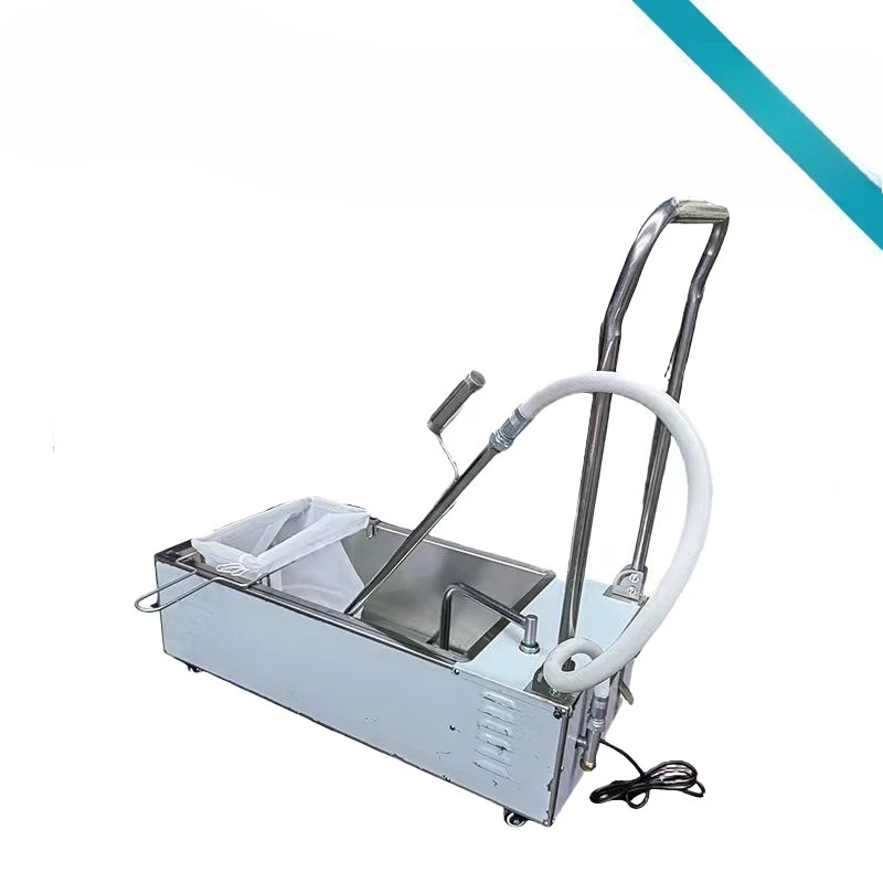 Commercial Oil Filter Truck Hamburg Shop Small Large Capacity Fryer Filter