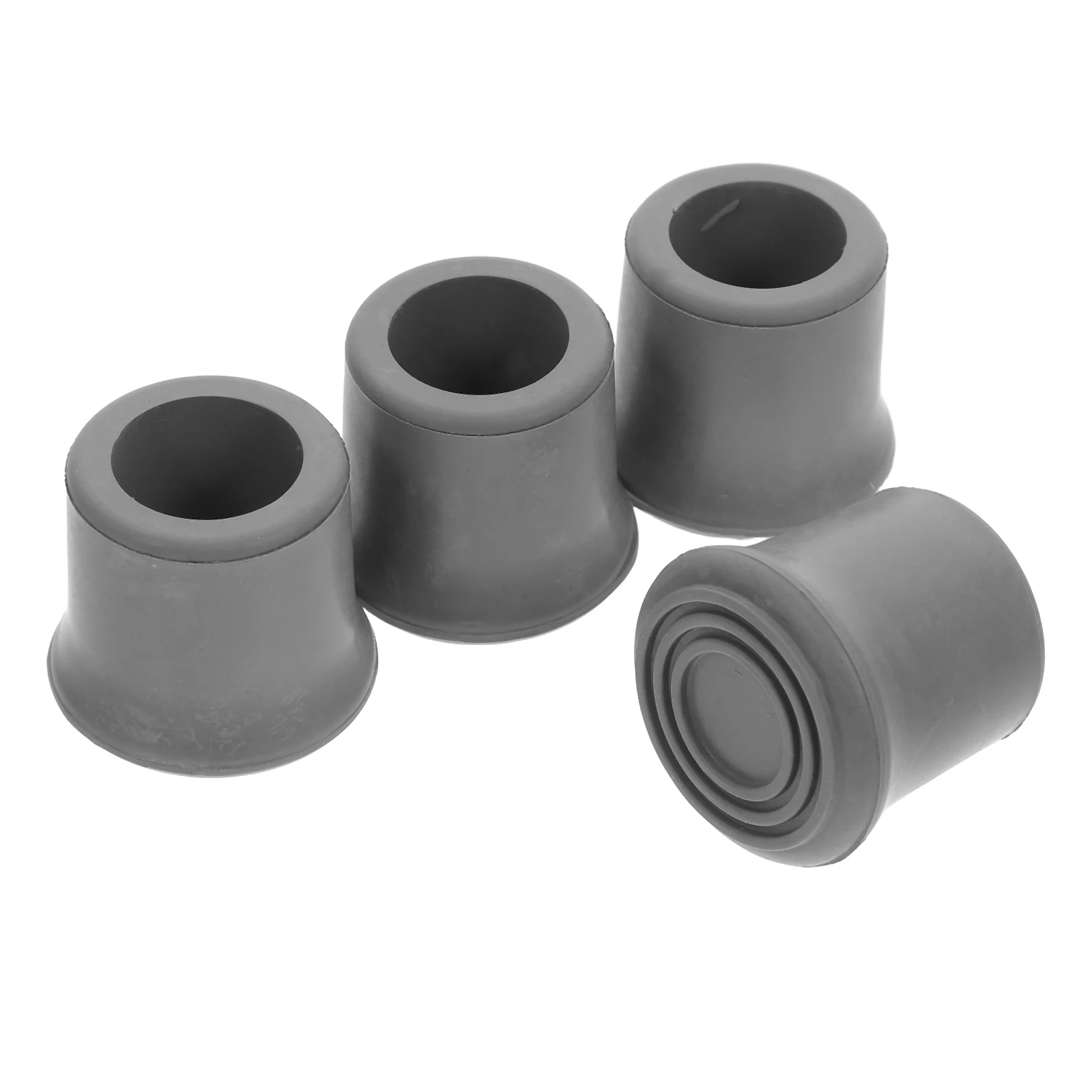 

4Pcs Shower Chair Foot Covers Non-Slip Rubber Replacement Feet for Walkers Seniors Bath Stool Stability Safety Floor Protection