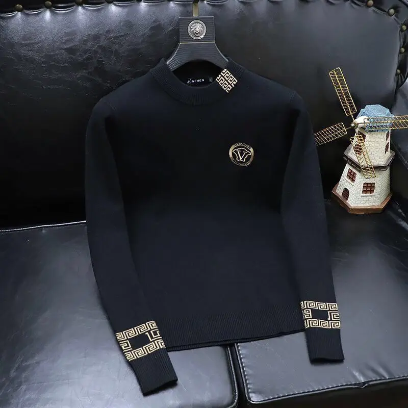 

Пуловер, плюшевый свитер, мужской осенне-зимний новый корейский вариант, облегающая молодежная повседневная мужская одежда, теплая рубашка с подошвой