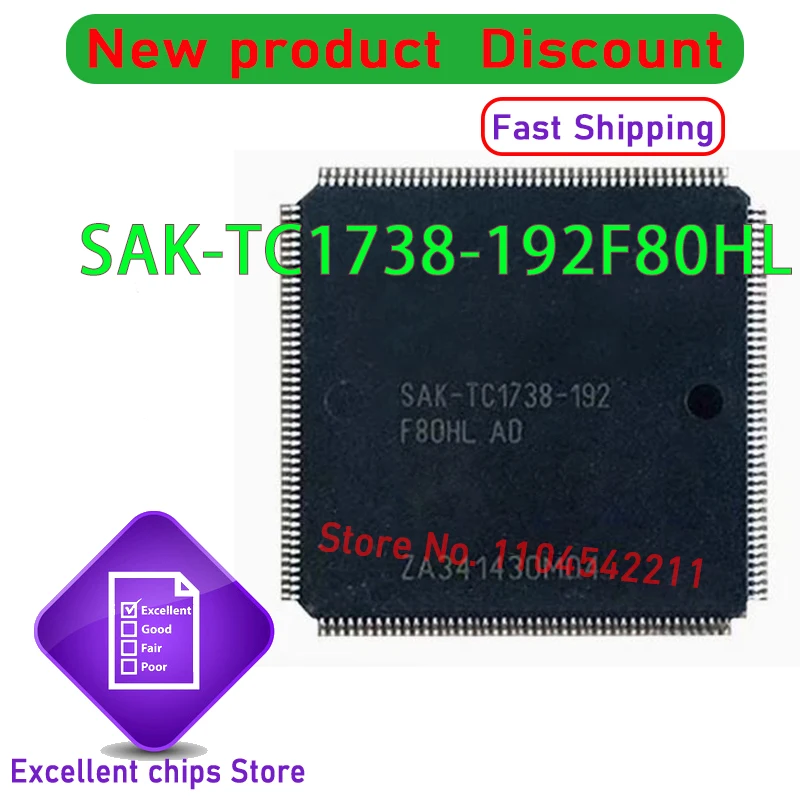 

1 шт./лот SAK-TC1738-192F80HL AD SAK-TC1738-192 SAK-TC1738 QFP новый оригинал