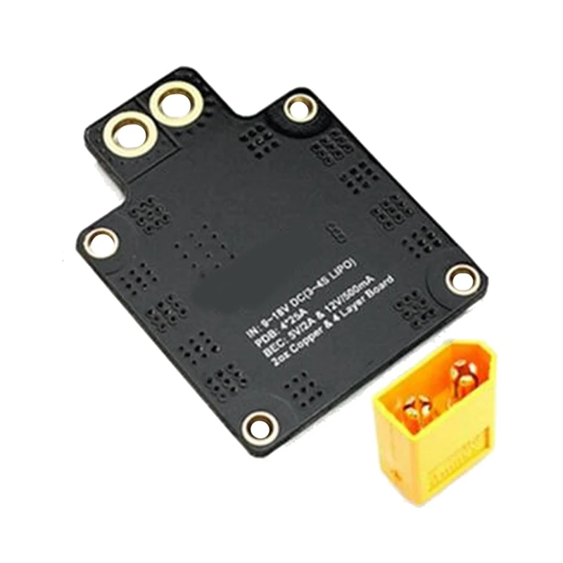 Distribution Board Multicopter Drone For Matek Systems XT60 W/ BEC 5V 12V For QAV250 RC FPV Quadcopter