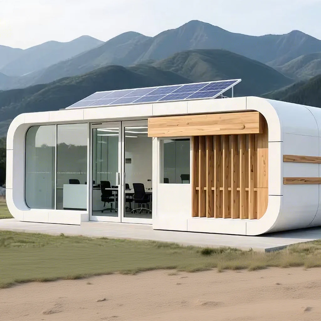 30ft Expandable Prefab Folding House Modular Container Home 3 Bedrooms Modern Light Steel Design for Office Apartment /Hotel Use