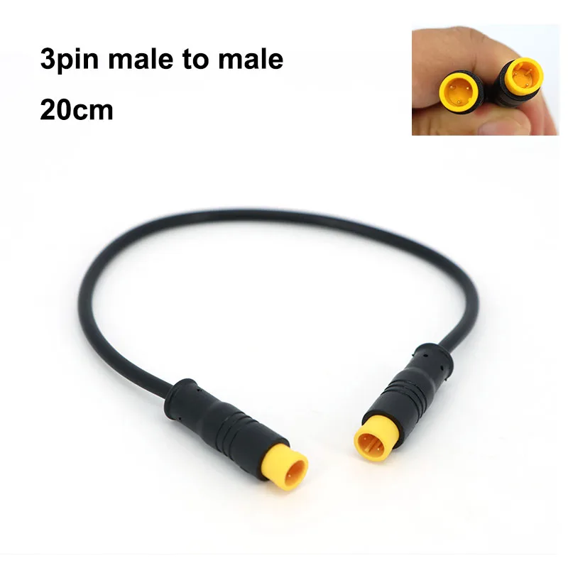 20/30 cm M8 2 3 5 Pin E-bike Sensor männlich weiblich zu männlich weiblich Ebike stecker Kabel Butt Joint Elektrische Fahrrad Wasserdichte Draht