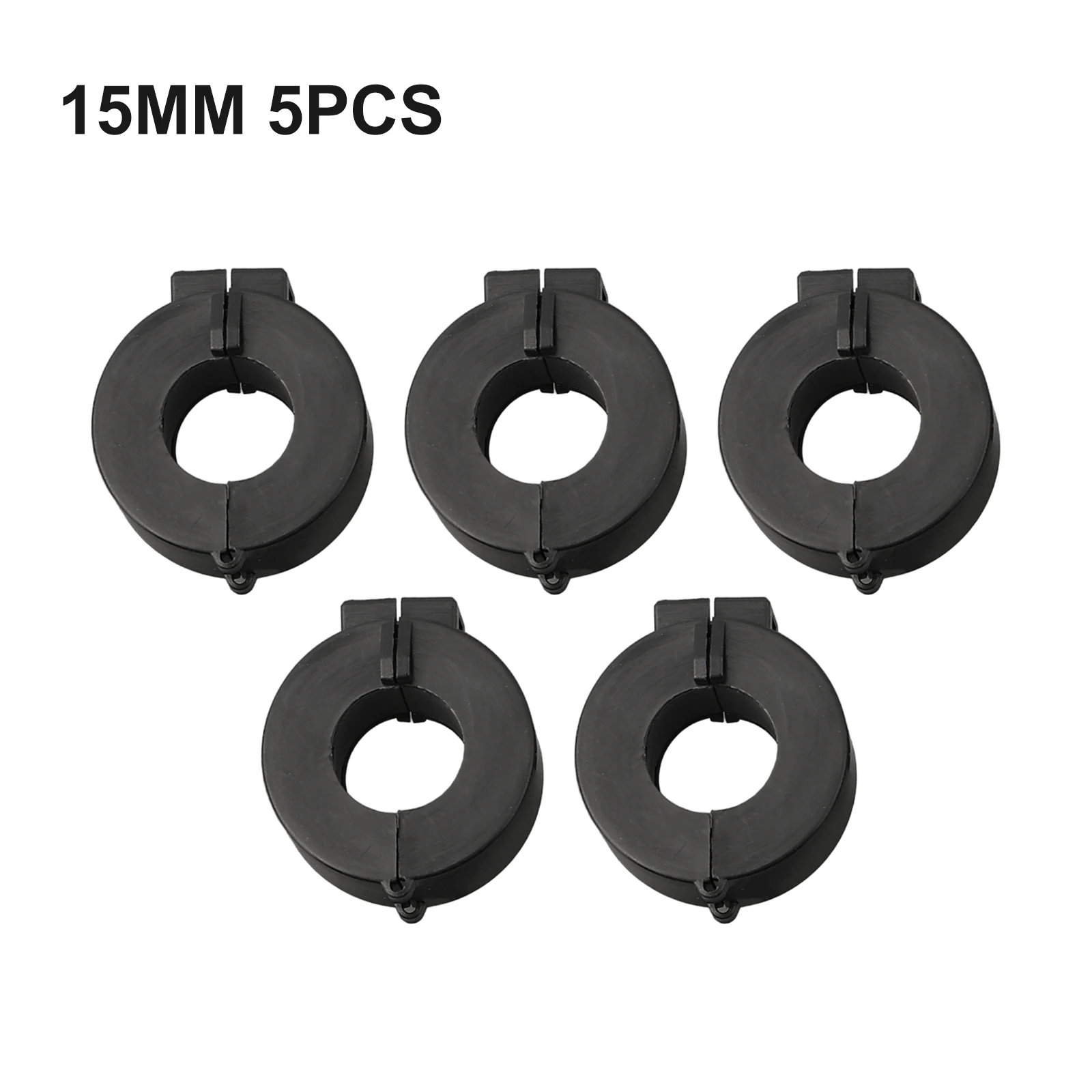 5pcs Ferrite Core Noise Reduction Clip On Rings for RFI Interference Suppression on Audio USB and Power Cables