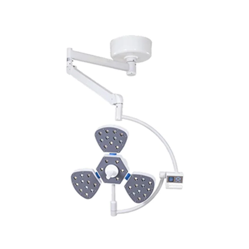 LED Surgical Lamp, Double Head Metal Shadowless Operating Lamp, 5 and 3 Pearls Medical Surgery Lighting, Heavy Duty