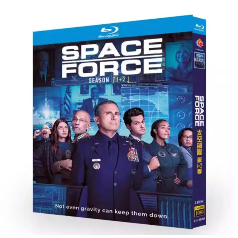 Space Force Season 1+2 (2022) 2-D Blu-ray disc