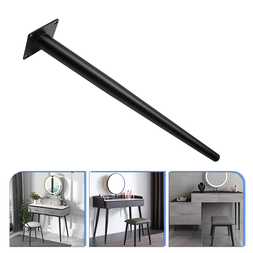 

Furniture Cabinet Legs Iron Dresser Dining Table Adjustable Workbench Dressers Metal Tea Replacement Tapered Cone Holder