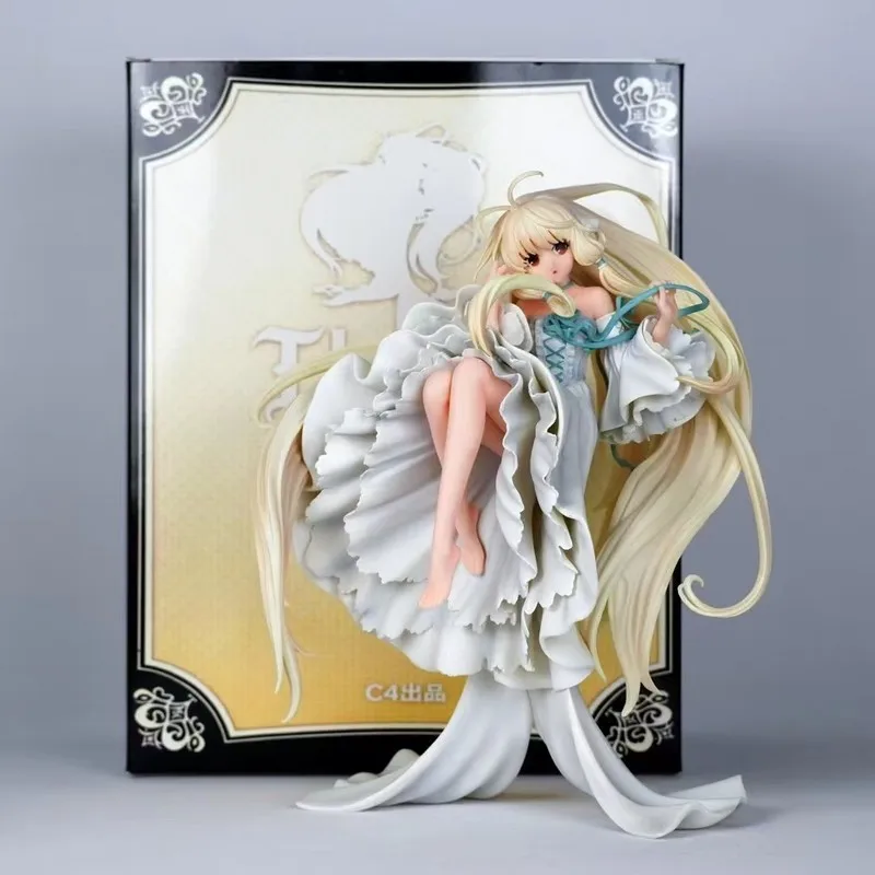 

Chobits Chi Official Anime Figure Statue Anime Peripherals 2d Beautiful Girl Collectible Figurine Desktop Display Decoration Gif