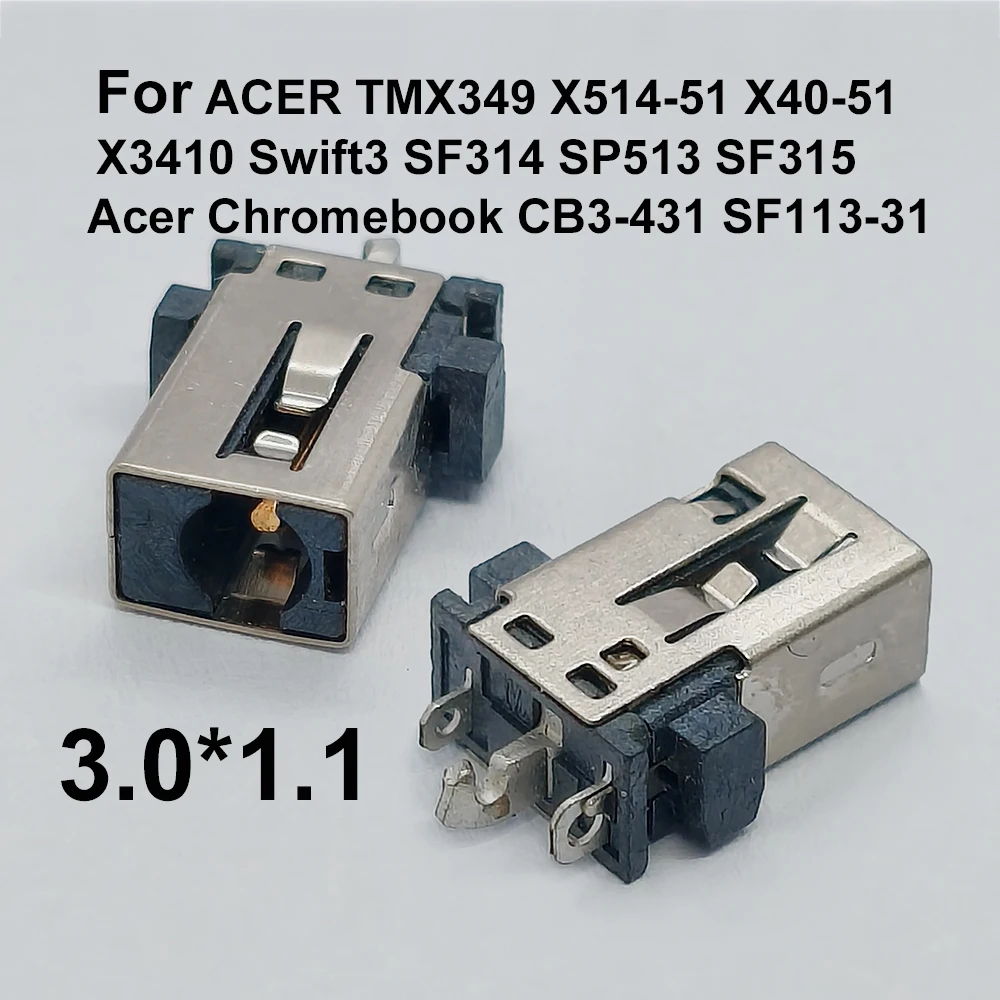 1 Stück für Acer TMX349 X514-51 X40-51 X3410 Swift3 SF314 SP513 SF315 CB3-431 SF113-31 Laptop DC-Stromanschluss Ersatzteil – Detail 1