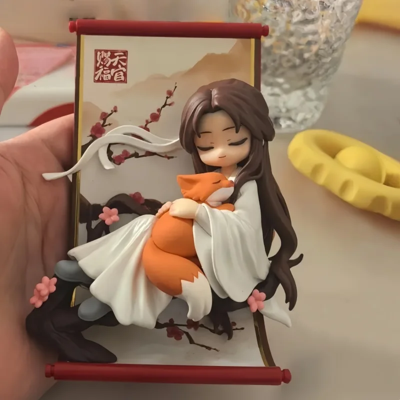 

Новая оригинальная серия Tian Guan Ci Fu Heaven Official's Blessing Scroll, слепая коробка, магнит на холодильник, коробка-сюрприз, подарок на день рождения