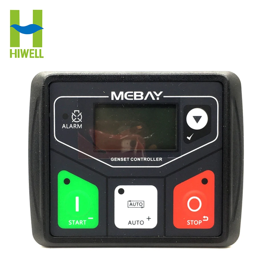 

Mebay DC30D Generator Controller Board Start Stop Parameter Monitoring Engine Control Panel Small Diesel Genset Control Module