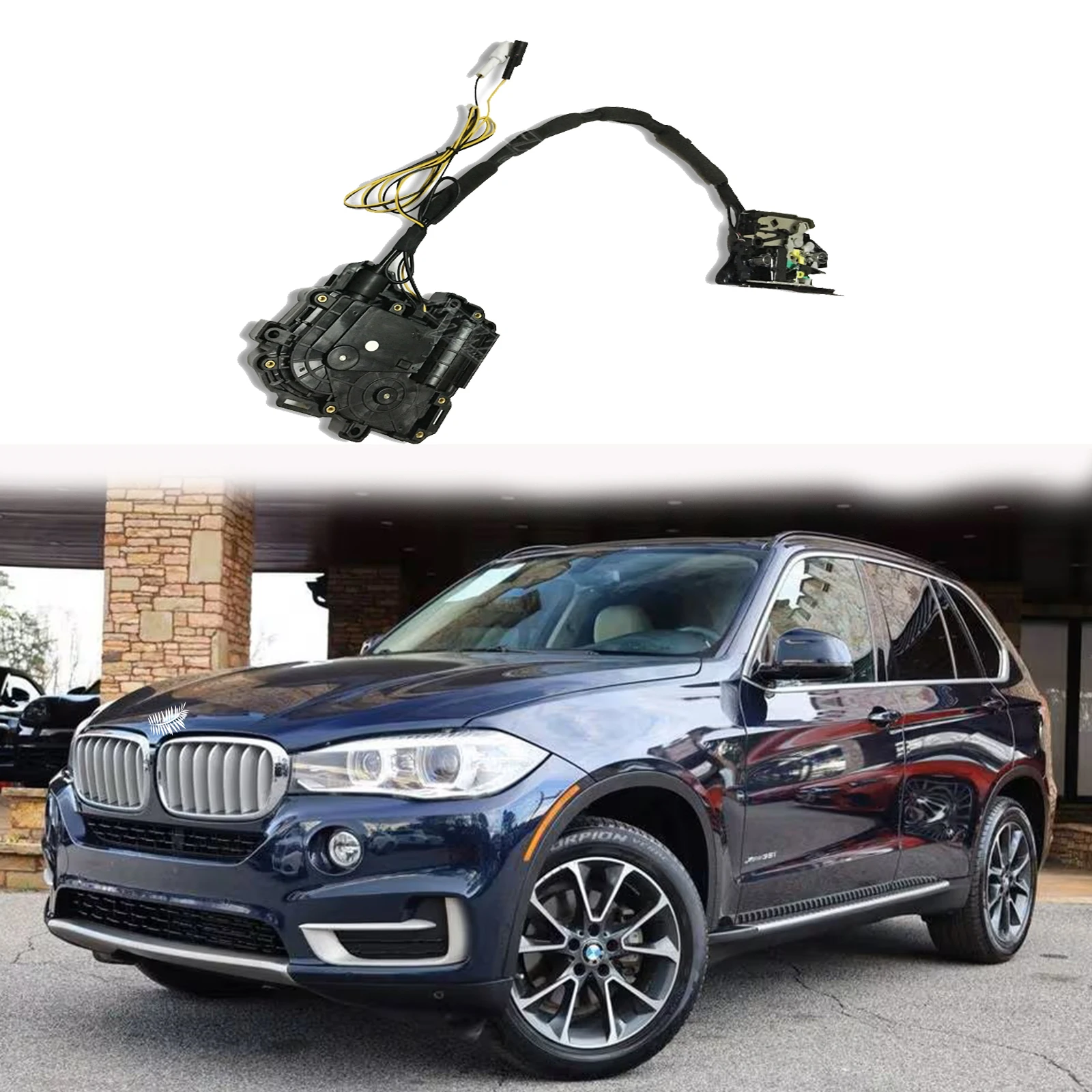 

Для BMW X5 X5L F15 MF85 G30 F16 Автомобильный привод с мягким закрыванием дверной защелки, автоматический электрический поглощающий всасывающий бесшумный доводчик