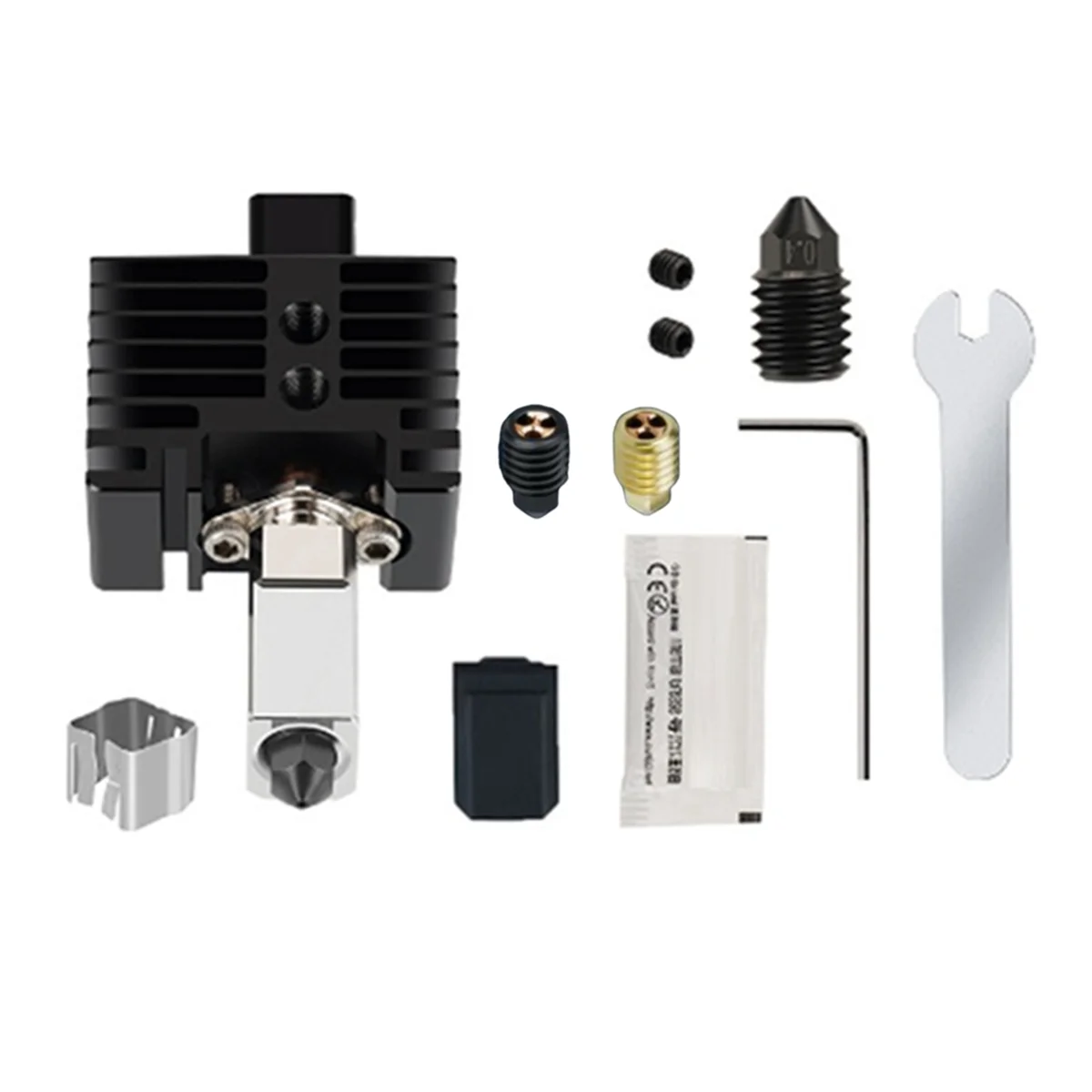 

Насадка Hotend для лаборатории Bambu, насадка Hotend для лабораторий Bambu P1S X1, карбоновая Печатная головка термистора P1P