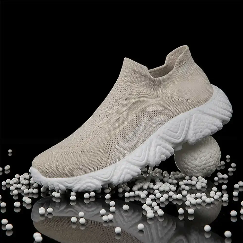 Large Size Without Strap Woman's Walking For Walking Skateboarding Sneakers 45 Ladies Shoes Gold Sports Sneekers On Sale