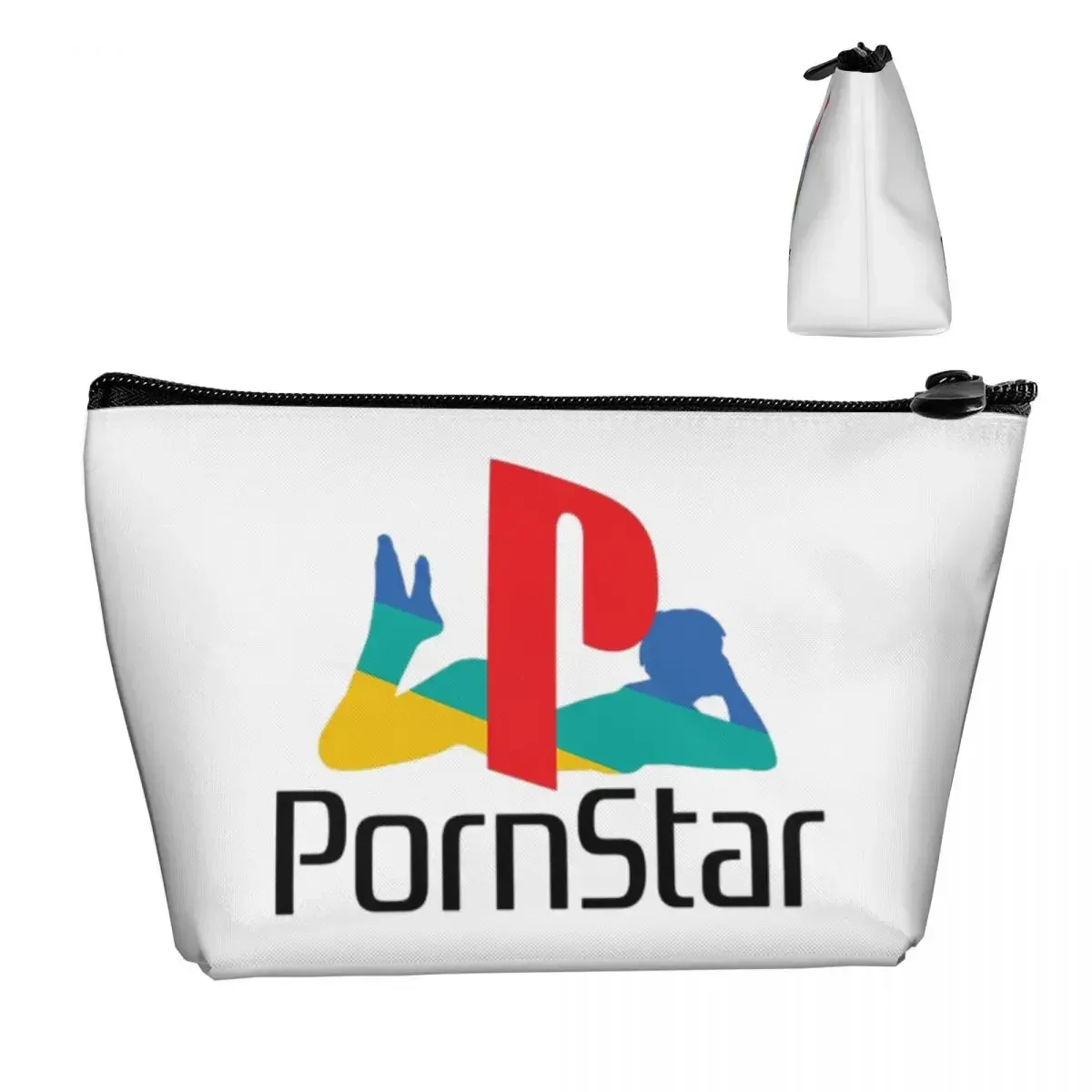 Ps Pron Star White Women Cosmetic Bags Travel Makeup Organizer Pouch Toiletry Storage Dopp Kit Case