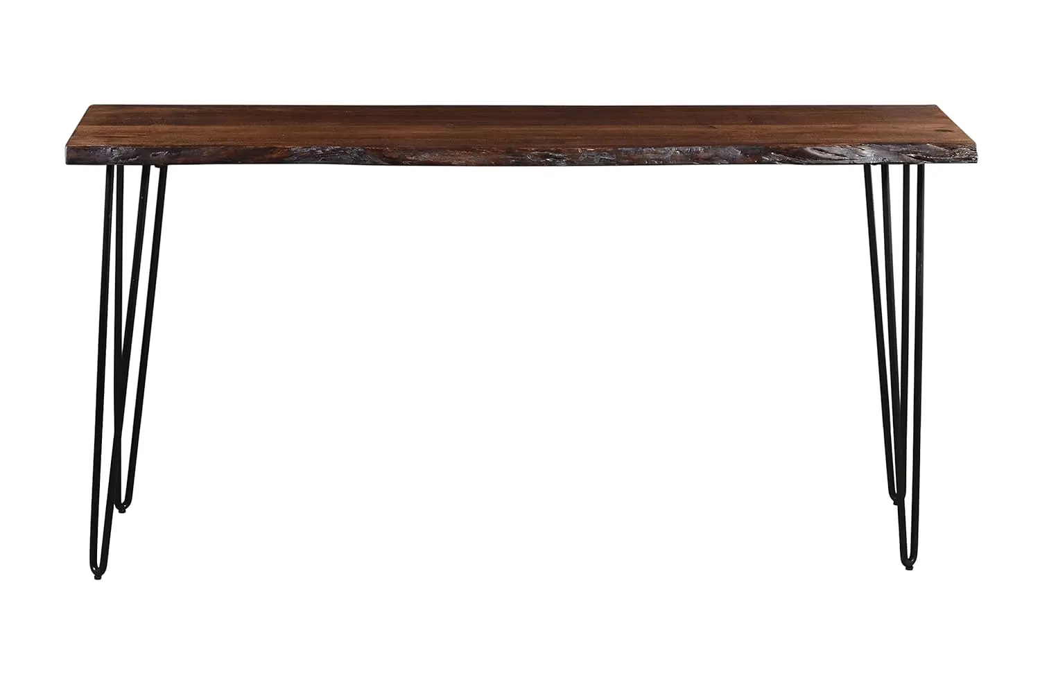 

72" Farmhouse Dining Table - Solid Wood Counter Height Dining Table for Modern Homes, Chestnut, Customized