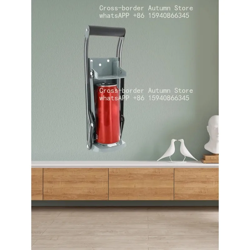 1pc Can Crushers Wall Mounted Aluminum Can Smasher - Ideal for Garbage and Recycling Bin Kitchen Accessories