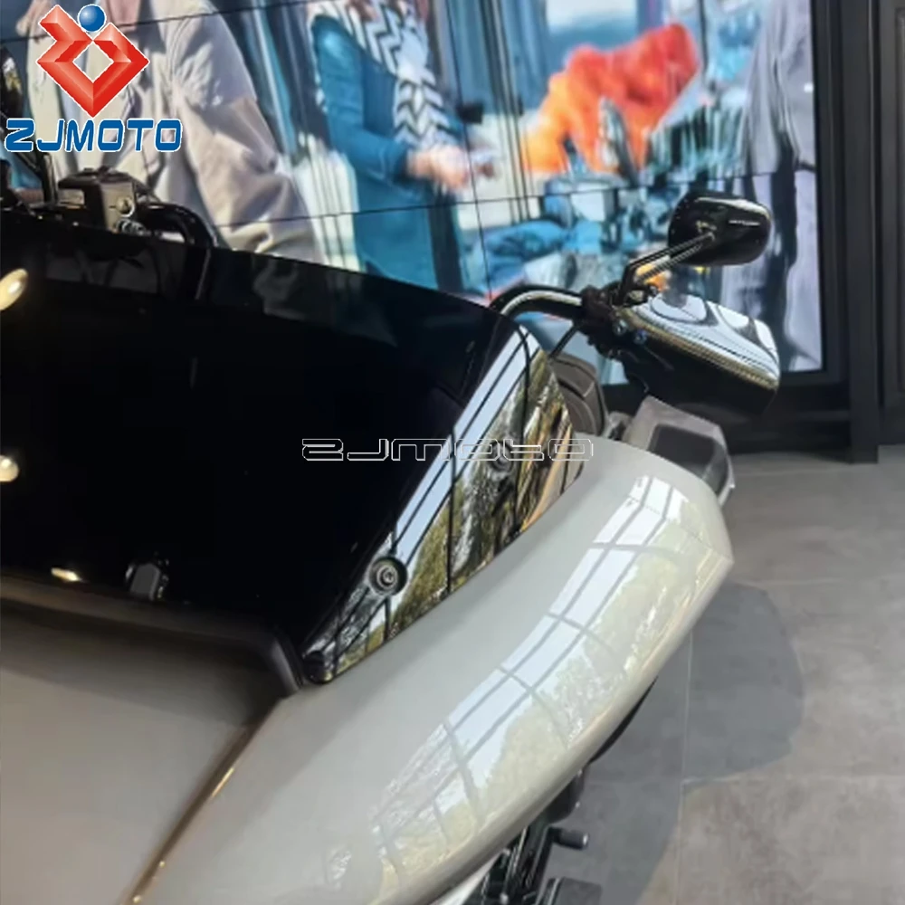 ل هارلي بجولة الطريق الإنزلاق CVO 121 FLTRXSE FLTRX 2023 ، 2024 2025 2026 دراجة نارية اليد الحرس حامي المقود درع غطاء