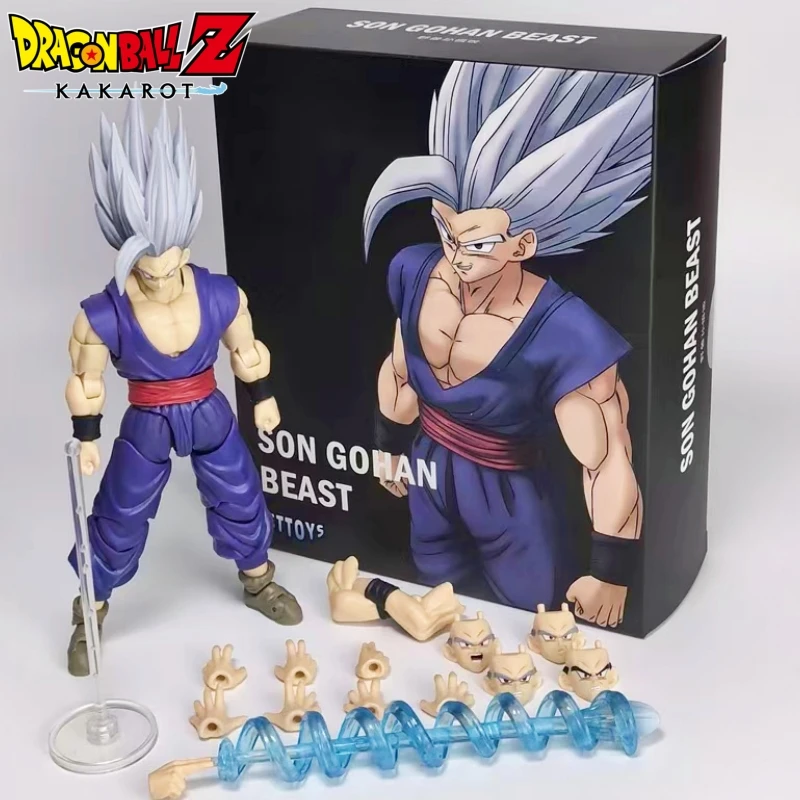 

В наличии Новые CTtoys SHF Son Gohan BEAST Подвижные модели игрушек Коллекционирование S.H. Фигуартов ULTIMATE GOHAN SUPER HERO Dragon Ball KO