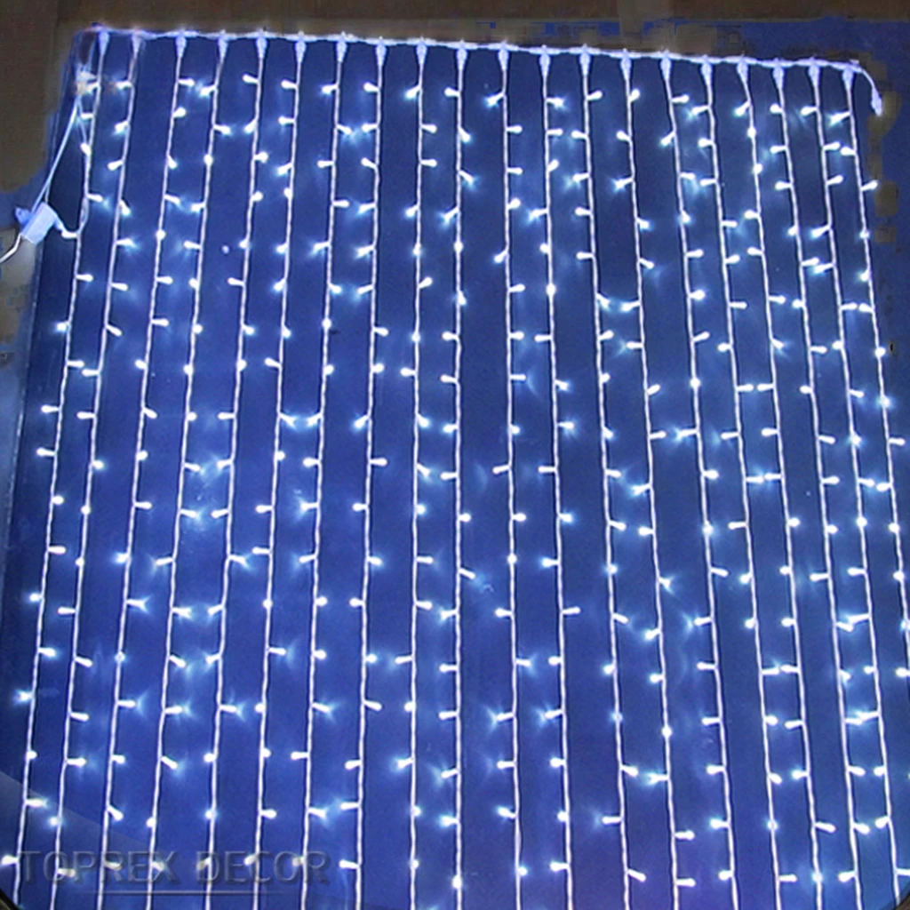 IP68防水LEDストリングライト、屋外カーテンライト、10 - Fairy Light Curtain のレビューと価格