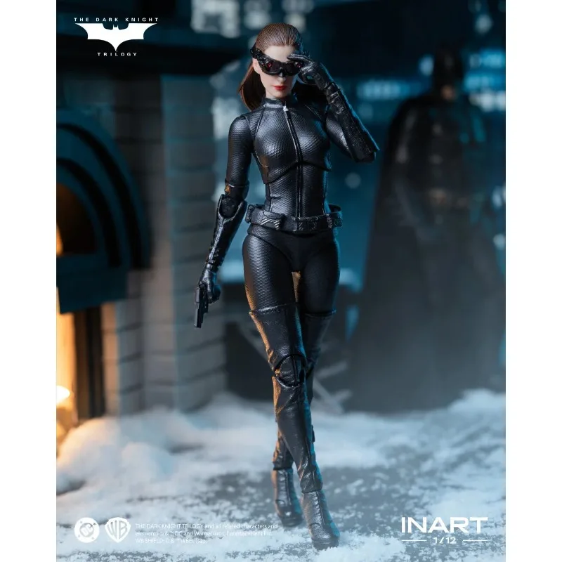 

PreSale INART Batmen Cat Girl Woman 1/12 Scale Action Body Set Model Action Figures Collectible Figure Toys