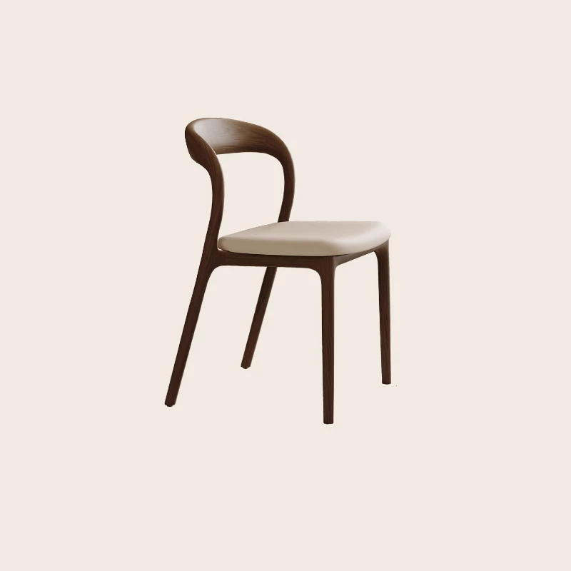 Luxury Wooden Dining Chairs Elegant Nordic Style Home Kitchen Cafe Dining Chairs Interior Events Sillas Comedor Nordic Furniture