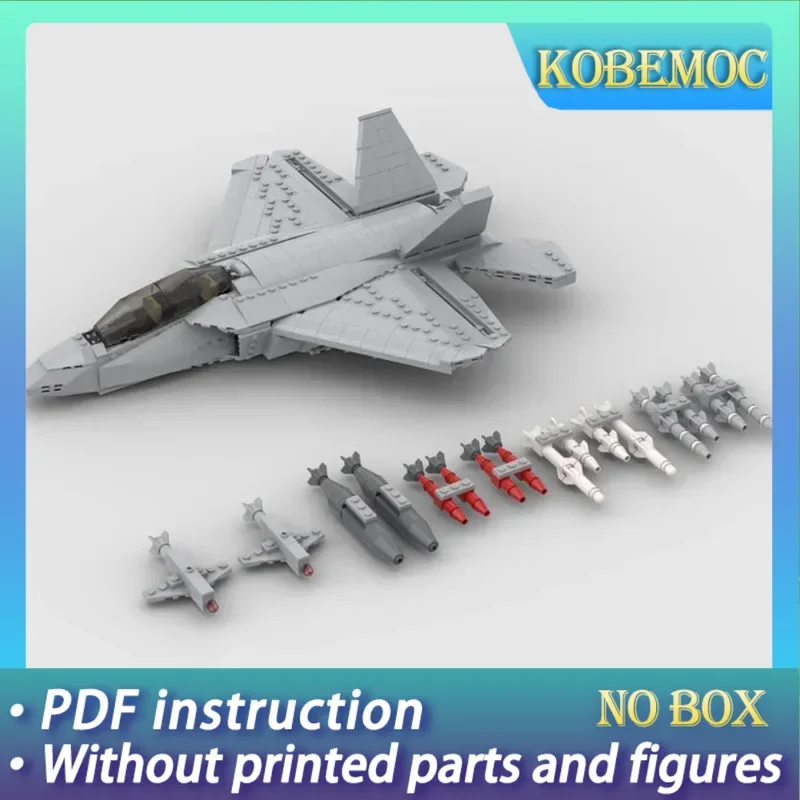 

Military Model Moc Building Bricks American F-35 Lightning II Fighter Technology Blocks Gifts Christmas Toys DIY Sets Assembly