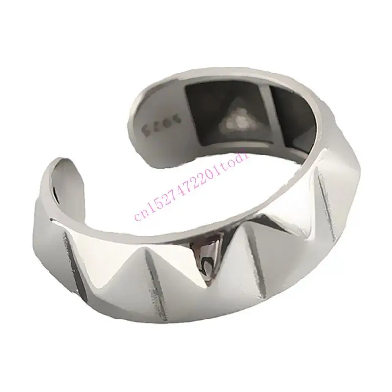 M76B Contemporary Rhombus Designs Rings Zinc Alloy Jewelry For Trendy Women