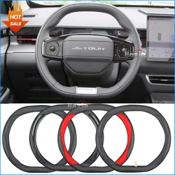 Leather Car Steering Wheel Cover for Chery Dashing 2023 2024 2025 Non-slip Auto Interior Accessories