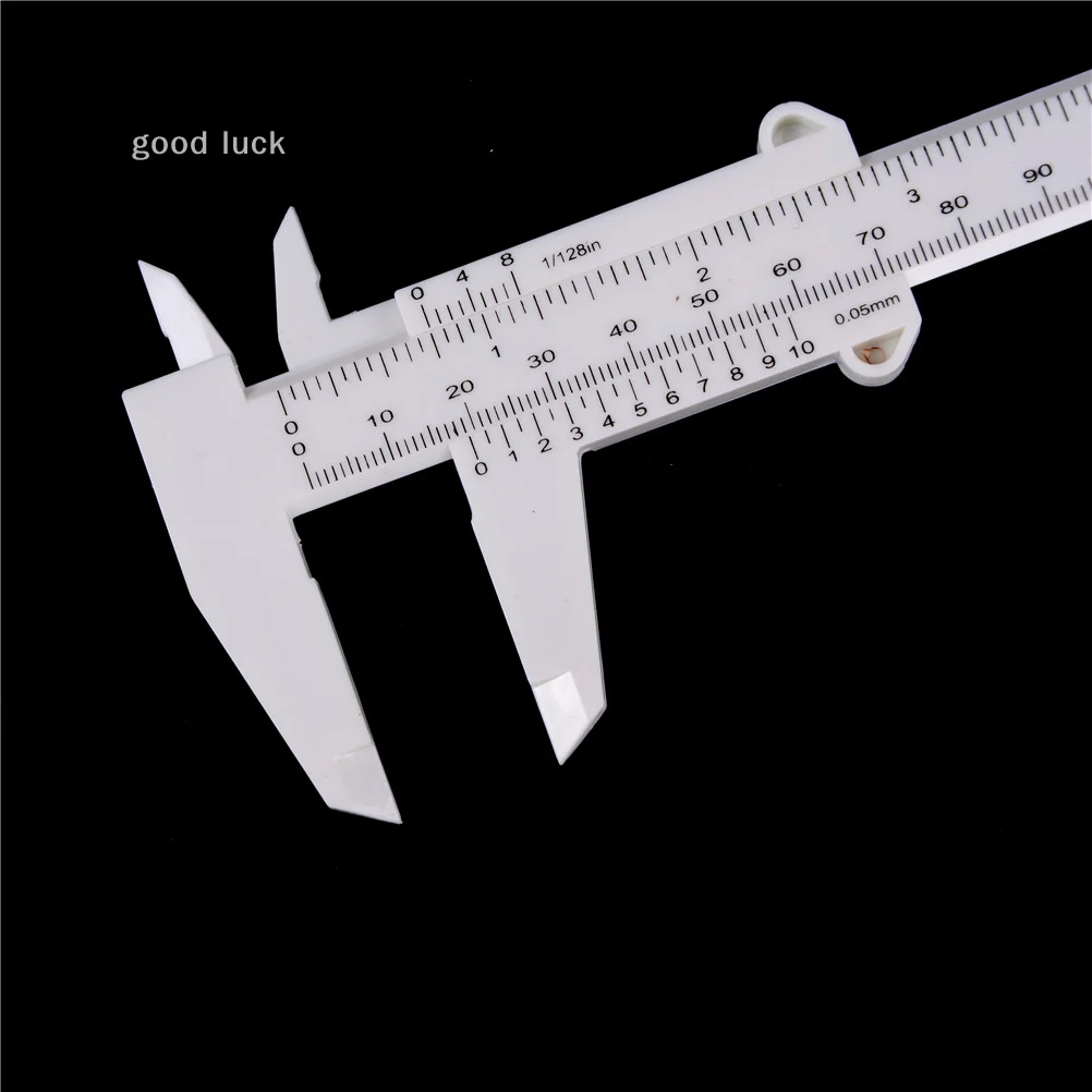 6 Inch 150mm Plastic Ruler Sliding Gauge Vernier Caliper Jewelry Experimental Measuring Tool Specification